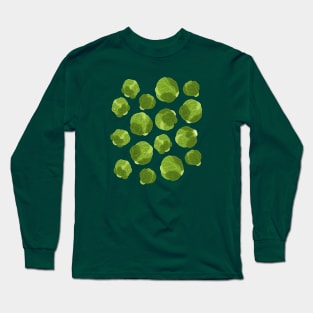 Bright Green Brussels Sprouts Long Sleeve T-Shirt